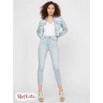 Жіночі Джинси GUESS Factory (Yolandah Logo Super High-Rise Skinny Jeans) 57443-01 Світлий WПопелясто-Сірий