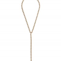 Жіноче Намисто (14KT Rhinestone Lariat Necklace) 64613-01 Золото