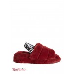 Женские Тапочки GUESS Factory (Liddie Faux-Fur Slippers) 63543-01 Wine