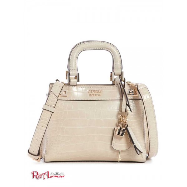 Жіноча Сумка Сетчел GUESS (Katey Mini Satchel) 60223-01 Stone