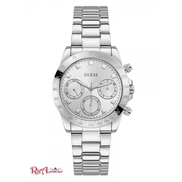 Женские Часы GUESS (Silver-Tone Multifunction Watch) 60033-01 Multi Женские Часы GUESS (Silver-Tone Multifunction Watch) 60033-01 Multi