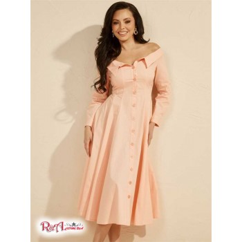 Женское Платье Рубашка (Sadira Shirt Dress) 60473-01 Cyber Розовый