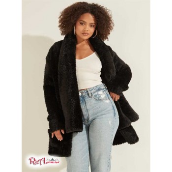 Жіноча Куртка (Rebecca Faux-Fur Jacket) 58703-01 Реактивний Чорний