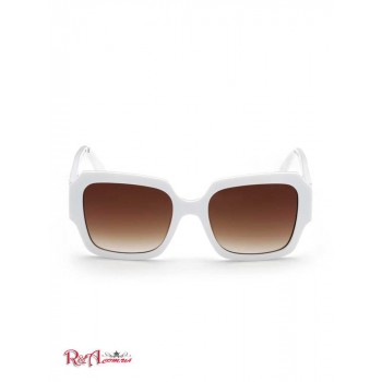 Жіночі Сонцезахисні Окуляри (Addison Butterfly Sunglasses) 56273-01 Білий