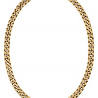 Чоловіче Намисто (Gold-Tone Curb Chain Necklace) 64823-01 Glll