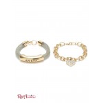Жіночий Браслет GUESS Factory (Gold-Tone Mesh ID Bracelet) 63613-01 Срібло