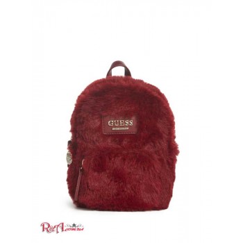 Жіноча Сумка Кроссбоди (Evan Faux-Fur Mini Crossbody) 56683-01 Wine