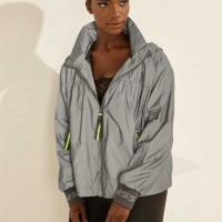 Женская Ветровка (Cleo Reflective Windbreaker) 59343-01 Светоотражающее Серебро