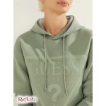 Жіноче Худі GUESS (Eco Alisa Logo Hoodie) 64483-01 Salvia Зелений