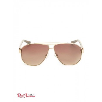 Жіночі Сонцезахисні Окуляри (Metal Aviator Sunglasses) 63603-01 Троянда Золотий