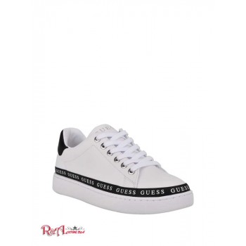 Жіночі Снікерси (Rinzed Logo Trim Low-Top Sneakers) 56103-01 Білий Мульті Fabric