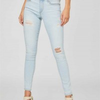 Жіночі Джинси (Sienna Curvy Mid-Rise Jeans) 57823-01 Світло Знищити Мити