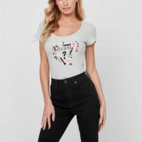 Женская Футболка (Kalvin Logo Tee) 63313-01 Salvia Sage