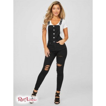 Жіночий Комбінезон (Magda Logo Overalls) 57133-01 Чорний Руйнує