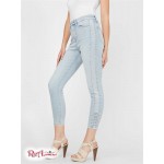 Жіночі Джинси GUESS Factory (Yolandah Logo Super High-Rise Skinny Jeans) 57443-01 Світлий WПопелясто-Сірий