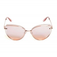 Жіночі Сонцезахисні Окуляри (Wired Cat Eye Sunglasses) 42733-01 Троянда Золотий