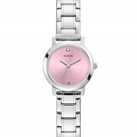 Женские Часы (Silver-Tone And Pink Diamond Analog Watch) 56193-01 Multi Женские Часы (Silver-Tone And Pink Diamond Analog Watch) 56193-01 Multi