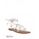 Женские Сандалии (Cristen Lace-Up Flat Sandals) 59973-01 Белый