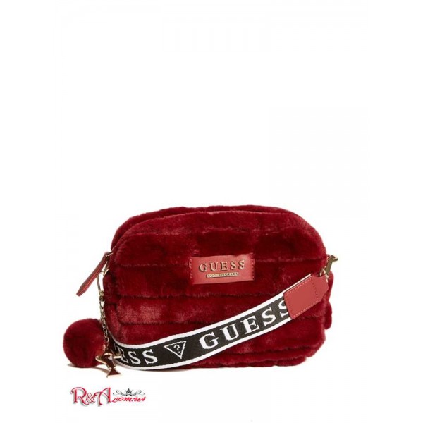 Женская Сумка Кроссбоди GUESS Factory (Liddie Camera Crossbody) 64123-01 Wine