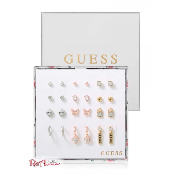 Женская Сережка GUESS Factory (Stud Earrings Valentine's Box Set) 63623-01 Multi