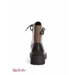 Женские Ботинки GUESS Factory (Saisie Combat Boots) 63523-01 Lt Коричневый