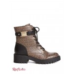 Женские Ботинки GUESS Factory (Saisie Combat Boots) 63523-01 Lt Коричневый