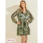 Жіноче Сукня GUESS (Veronica Dress) 64513-01 Secret Garden Бірюзовий Combo Жіноче Сукня GUESS (Veronica Dress) 64513-01 Secret Garden Бірюзовий Combo