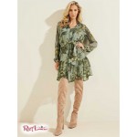 Жіноче Сукня GUESS (Veronica Dress) 64513-01 Secret Garden Бірюзовий Combo Жіноче Сукня GUESS (Veronica Dress) 64513-01 Secret Garden Бірюзовий Combo