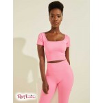 Жіночий Топ GUESS (Alma Seamless Crop Top) 64223-01 Poster Рожевий