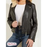 Жіноча Куртка GUESS (Leather Moto Jacket) 55203-01 Jet Black Multi Жіноча Куртка GUESS (Leather Moto Jacket) 55203-01 Jet Black Multi