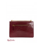 Женская Сумка Кроссбоди GUESS (Katey Croc Convertible Crossbody) 60243-01 Burgundy