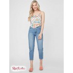 Жіночий Топ GUESS Factory (Danelle Top) 63493-01 Тривалість Love Ocean Breeze