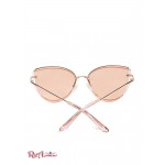 Женские Солнцезащитные Очки GUESS (Wired Cat Eye Sunglasses) 42733-01 Роза Золотой