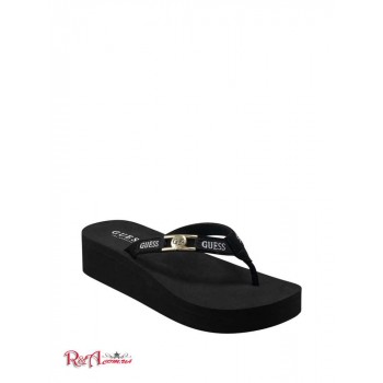 Жіночі В'єтнамки (Melanie Platform Flip Flops) 63553-01 Чорний1