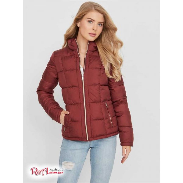 Женская Куртка GUESS Factory (Danae Puffer Jacket) 63323-01 Mystic Wine