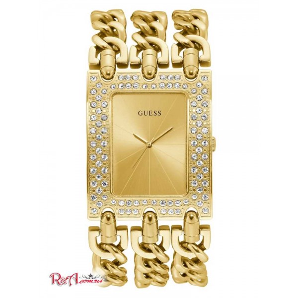 Женская Цепь GUESS (Gold-Tone Chain Analog Watch) 41363-01 Золото