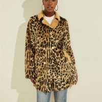 Женское Пальто (Anette Reversible Coat) 64504-01 Гепард Натуральный Комбо Женское Пальто (Anette Reversible Coat) 64504-01 Гепард Натуральный Комбо