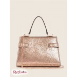 Женская Сумка Сэтчел GUESS (Moxie Mini Satchel) 64844-01 Розовая Золотая Змея