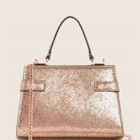 Жіноча Сумка Сетчел (Moxie Mini Satchel) 64844-01 Рожева Золота Змія