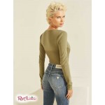 Жіночий Топ GUESS (Eco Rommi Top) 64474-01 Isle WПопелясто-Сірий 32\"