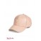Женская Бейсболка (Faux-Leather Logo Emblem Baseball Hat) 63574-01 Mauve