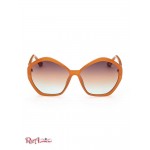 Жіночі Сонцезахисні Окуляри GUESS (Oversized Geometric Logo Sunglasses) 60114-01 Neon Помаранчевий