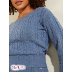 Жіночий Светр GUESS (Tanya Cable Knit Sweater) 58824-01 Nordic Sea Жіночий Светр GUESS (Tanya Cable Knit Sweater) 58824-01 Nordic Sea