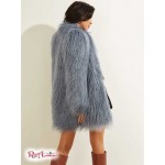 Женское Пальто GUESS (Maurizia Shaggy Faux-Fur Coat) 64304-01 Coronado Синий Женское Пальто GUESS (Maurizia Shaggy Faux-Fur Coat) 64304-01 Coronado Синий
