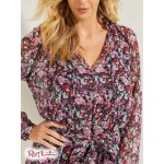 Жіноче Сукня GUESS (Veronica Dress) 64514-01 Glaced Flowers Бузковий Comb Жіноче Сукня GUESS (Veronica Dress) 64514-01 Glaced Flowers Бузковий Comb