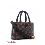 Жіноча Сумка Сетчел GUESS (Cordelia Logo Mini Satchel) 59244-01 Коричневий Мульти