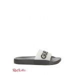 Женские Сандалии GUESS Factory (Lana Logo Slide Sandals) 54754-01 Черный