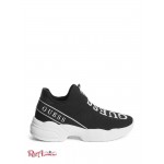 Жіночі Снікерси GUESS Factory (Lyanna Knit Logo Sneakers) 56884-01 Чорний1