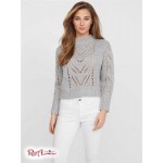 Женский Свитер GUESS Factory (Fabiola Sweater) 63344-01 Светлый Melange Серый