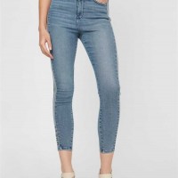Женские Джинсы (Yolandah Logo Super High-Rise Skinny Jeans) 57444-01 Medium WПепельно-Серый